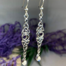 Load image into Gallery viewer, Galette Celtic Moon Earrings
