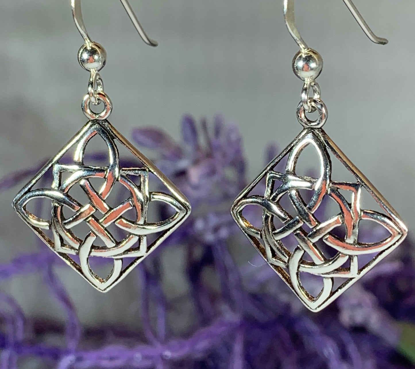 Margaret Celtic Knot Earrings — view 4