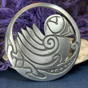 Orkney Puffin Brooch