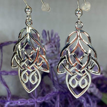 Load image into Gallery viewer, Aine Celtic Knot Earrings
