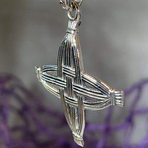 Protection St. Brigid's Cross Necklace