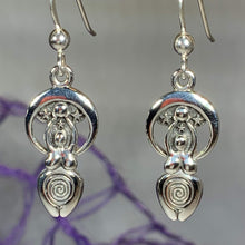 Load image into Gallery viewer, Moon Goddess Earrings

