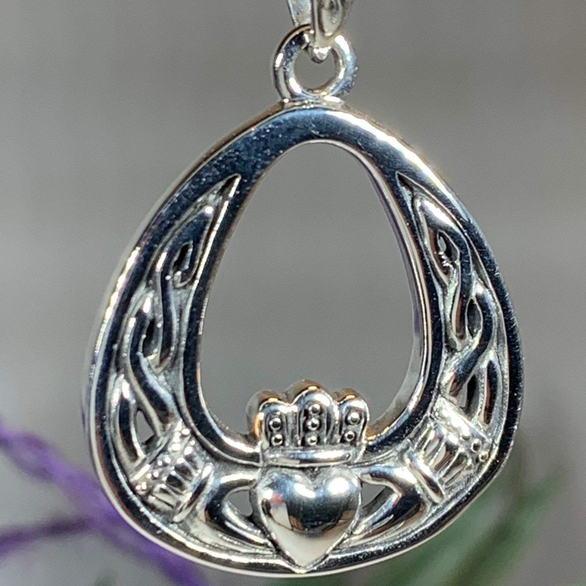 Shannon Claddagh Necklace — view 4
