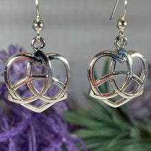 Load image into Gallery viewer, Trinity Love Knot Earrings
