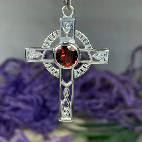 Load image into Gallery viewer, Lanis Celtic Cross Necklace
