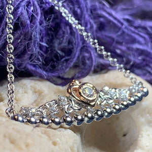 Celtic Princess Heart Necklace
