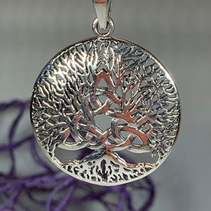 Tree of Life Triquetra Necklace