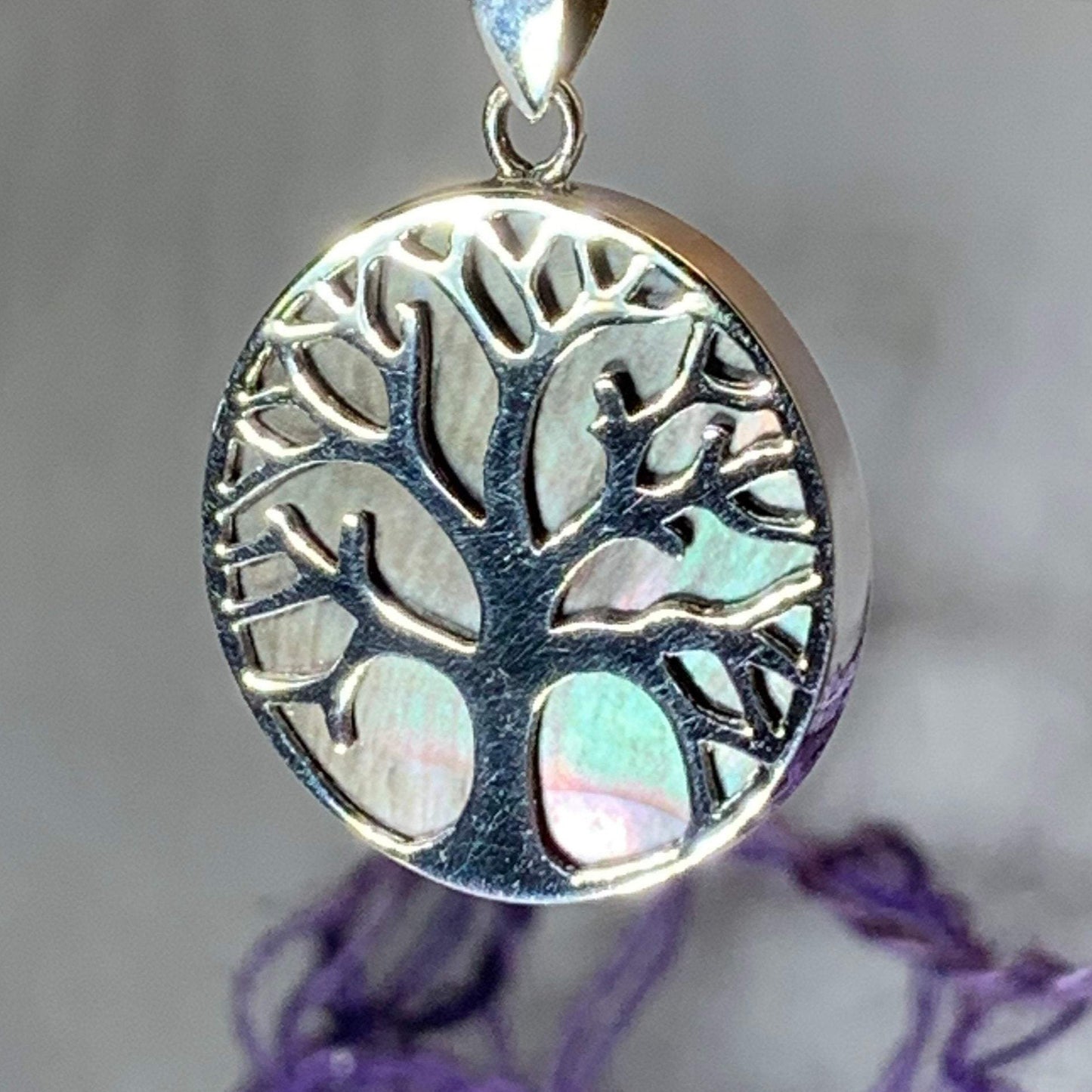 Larina Tree of Life Shell Necklace — view 2