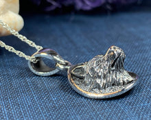 Load image into Gallery viewer, 3-D Wolf Necklace 02
