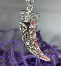 Load image into Gallery viewer, Celtic Wolf Claw Necklace
