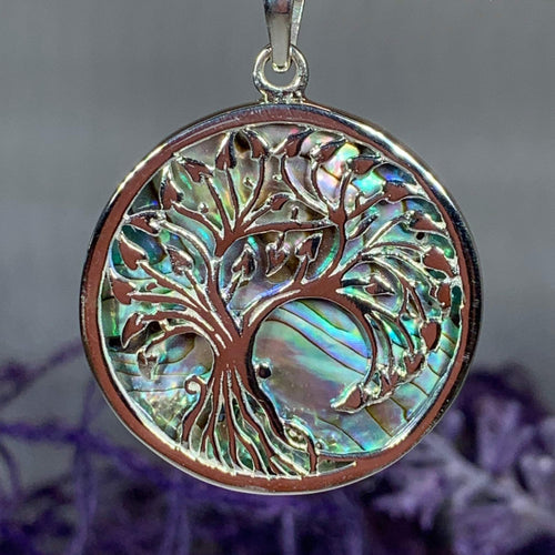 Arianrhod Tree of Life Shell Necklace