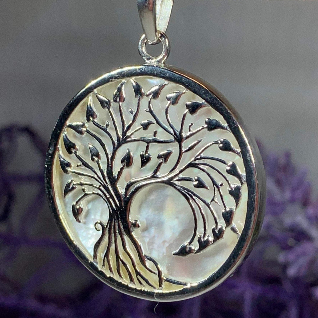 Arianrhod Tree of Life Shell Necklace 03