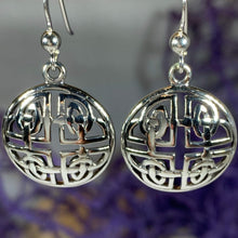 Load image into Gallery viewer, Brianna Celtic Knot Earrings
