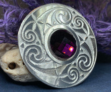 Load image into Gallery viewer, Ancient Echo Celtic Knot Brooch 07
