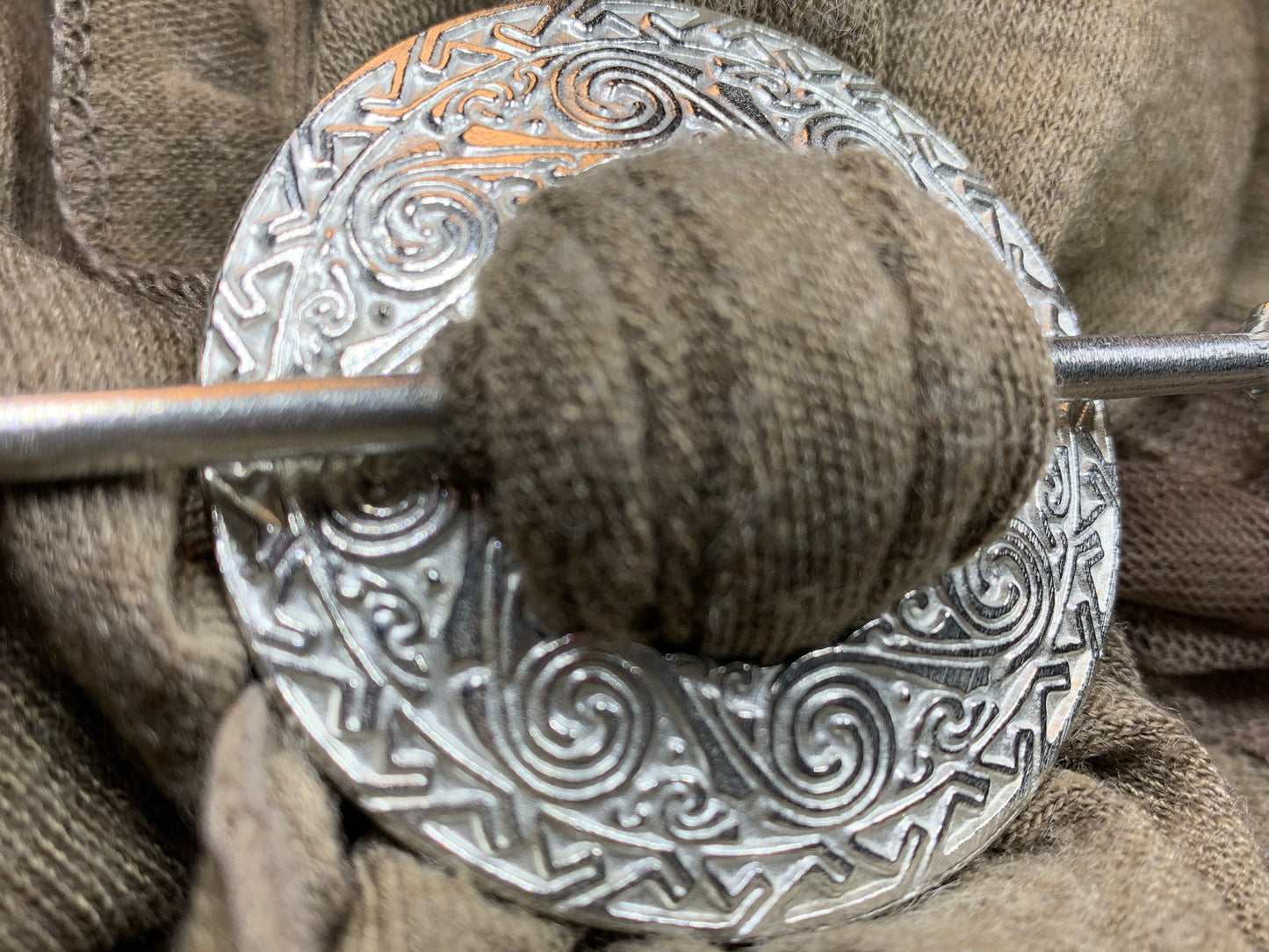 Isla Celtic Scarf Ring — view 5