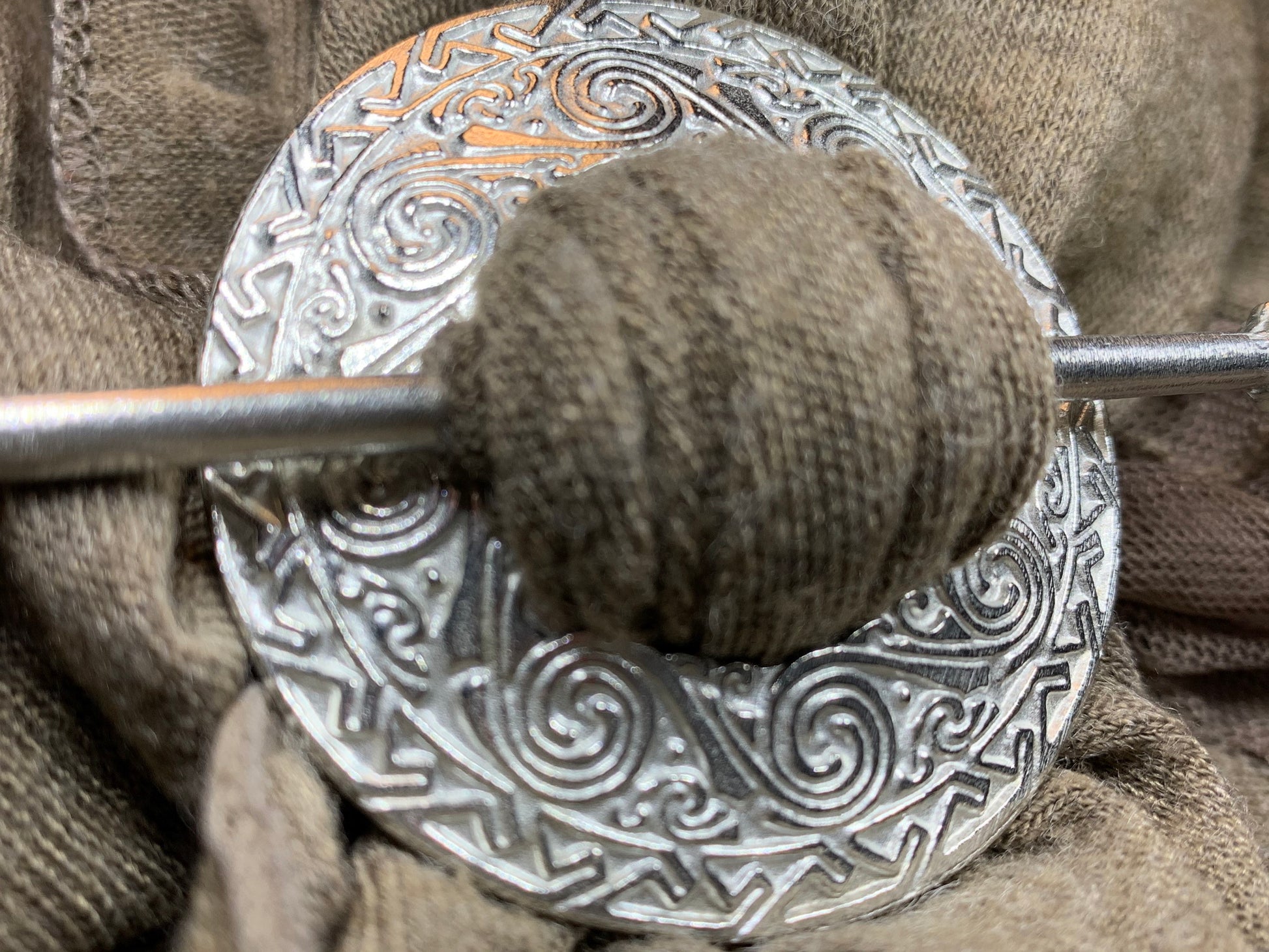 Isla Celtic Scarf Ring — view 5