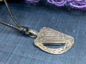 Irish Harp Necklace
