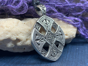 Celtic Cross Necklace, Ireland Gift, Irish Jewelry, Scotland Jewelry, Celtic Jewelry, Cross Necklace, Cross of Life Pendant, Dad Gift
