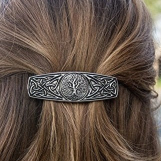 Load image into Gallery viewer, Celtic Tree of Life Hair Clip for Women
