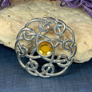 Lilith Celtic Knot Brooch