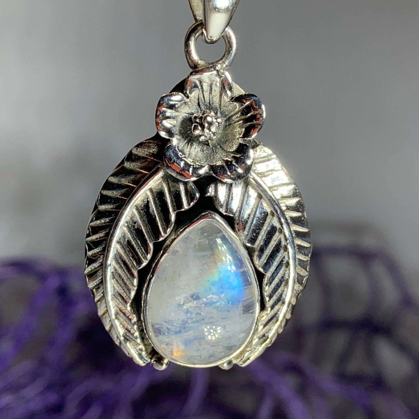 Celtic Leaf Necklace — view 3