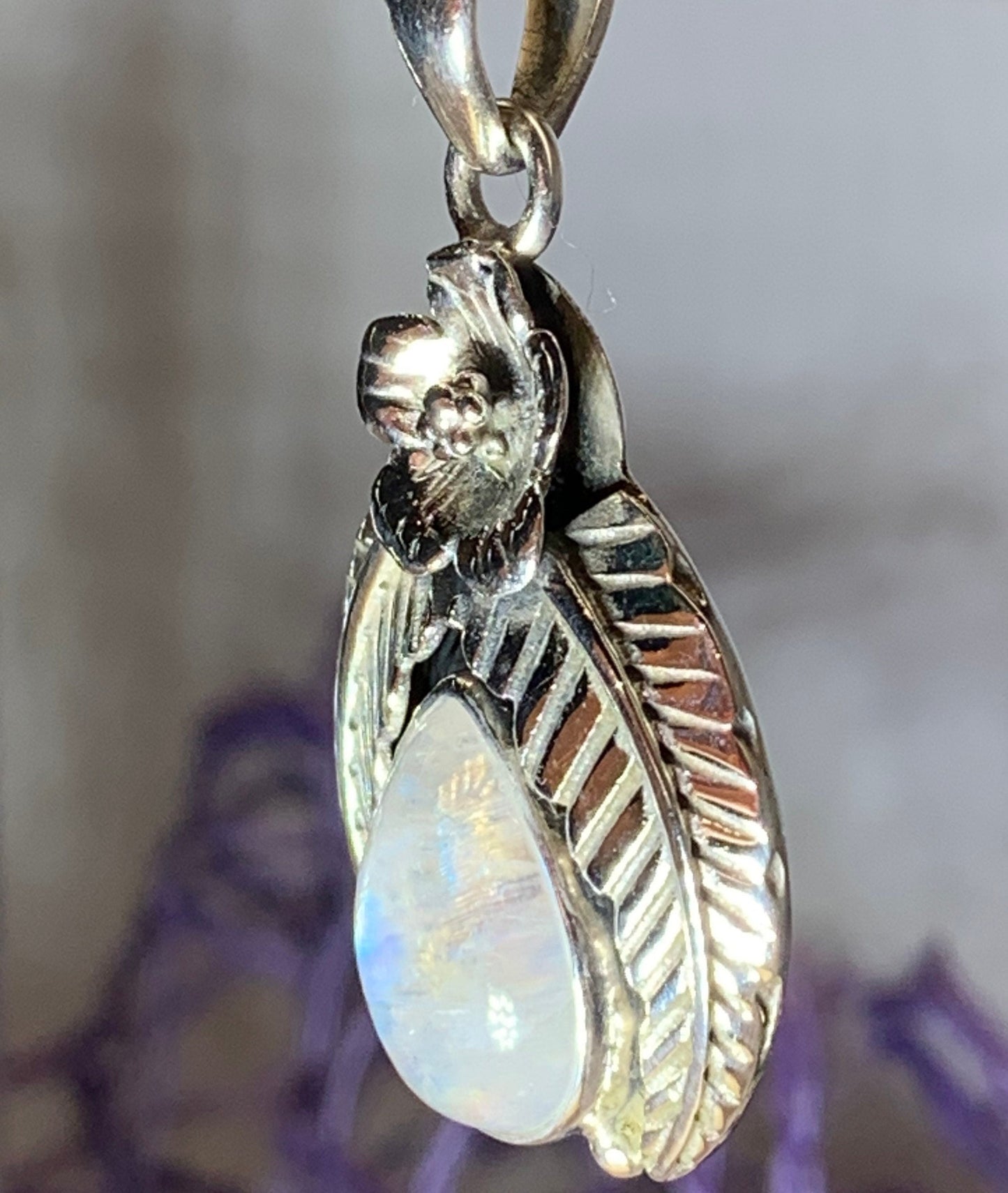 Celtic Leaf Necklace — view 4