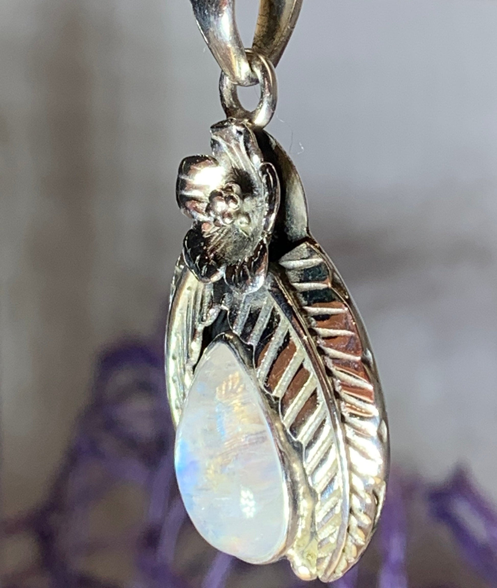 Celtic Leaf Necklace — view 4