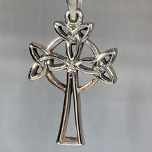 Load image into Gallery viewer, Trinity Celtic Cross Necklace
