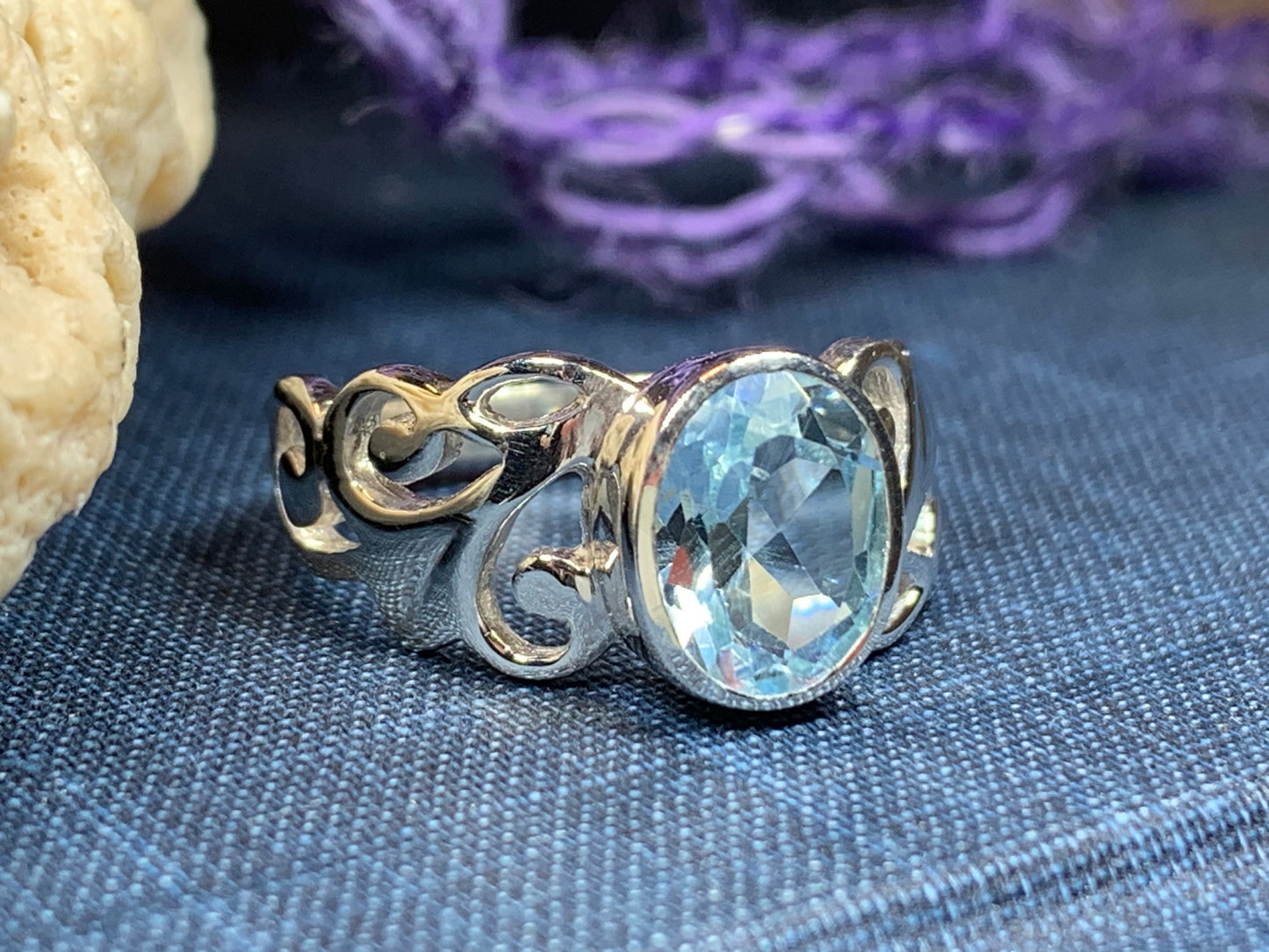 Celtic Baroque Ring — view 7