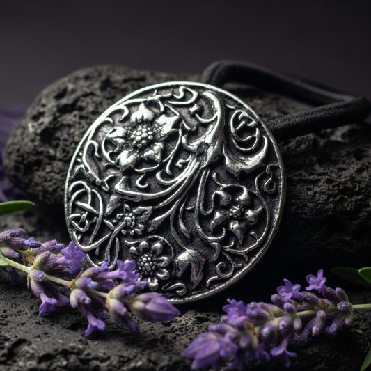 Celtic Flowers Ponytail Holder — view 6