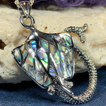 Load image into Gallery viewer, Abalone Manta Ray Necklace
