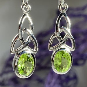 Trinity Knot Earrings, Celtic Jewelry, Irish Jewelry, Celtic Knot Jewelry, Bridal Jewelry, Scotland Jewelry, Norse Jewelry, Mom Gift