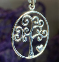 Load image into Gallery viewer, Heart Tree of Life Necklace

