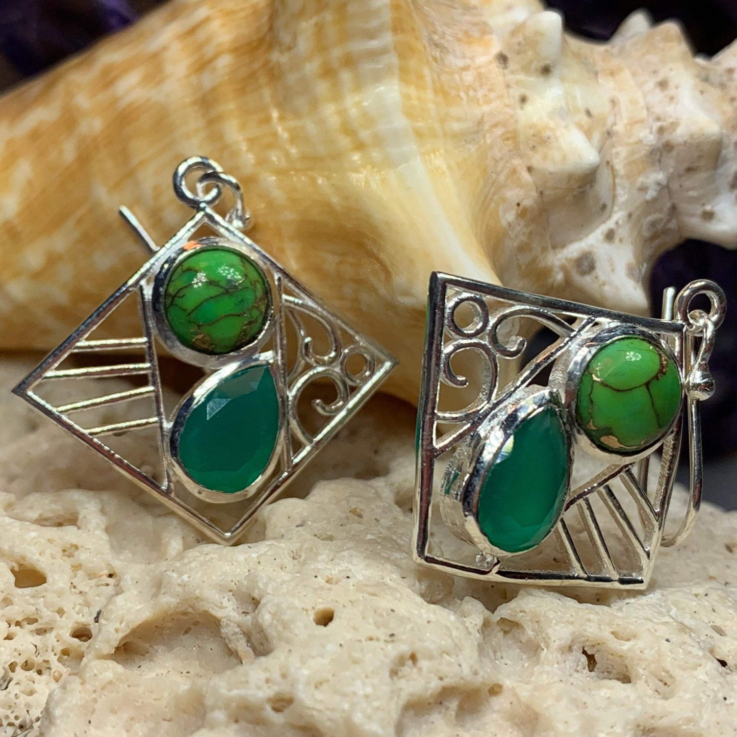 Mavis Celtic Earrings — view 7
