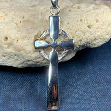 Load image into Gallery viewer, Venetia Celtic Cross Necklace
