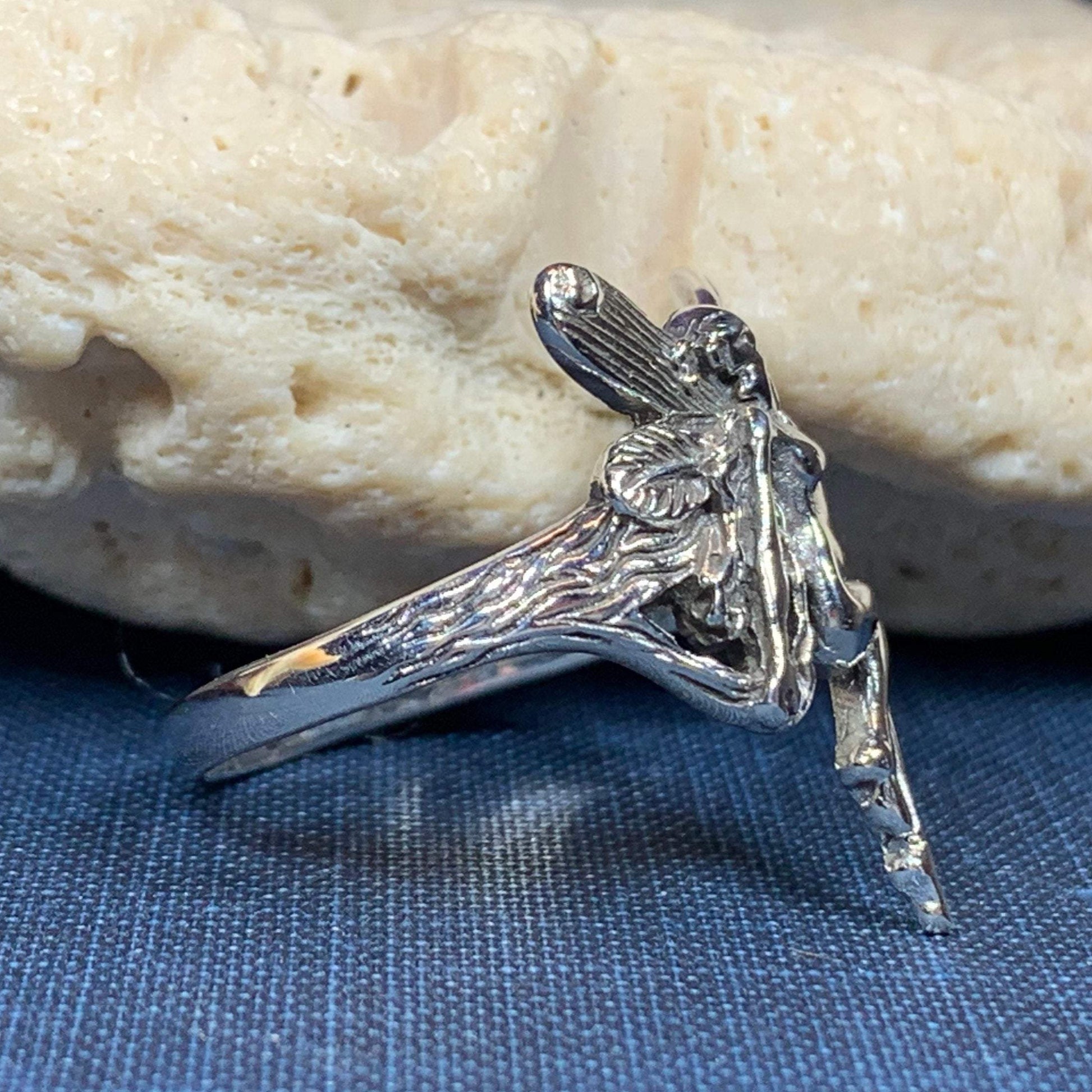 Secret Grove Fairy Ring in Sterling Silver — view 10