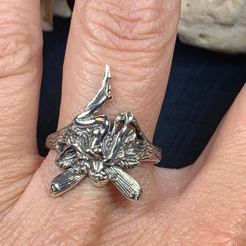 Load image into Gallery viewer, Secret Grove Fairy Ring in Sterling Silver
