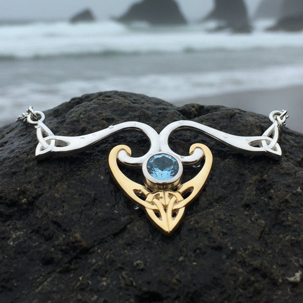 Koribella Celtic Trinity Knot Necklace