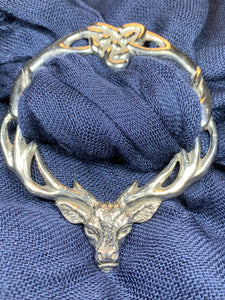 Woodland Stag Scarf Ring