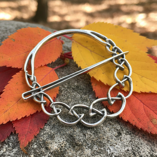 Celtic Knot Scarf Ring, Scotland Jewelry, Norse Jewelry, Ireland Jewelry, Celtic Jewelry, Mom Gift, Wife Gift, Sister Gift, Friendship Gift