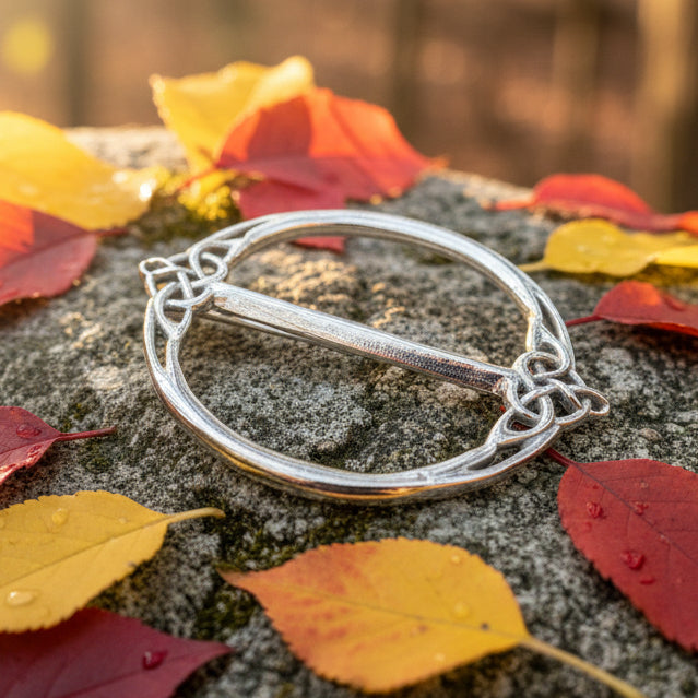 Celtic Knot Scarf Ring, Scotland Jewelry, Norse Jewelry, Ireland Jewelry, Celtic Jewelry, Mom Gift, Wife Gift, Sister Gift, Friendship Gift