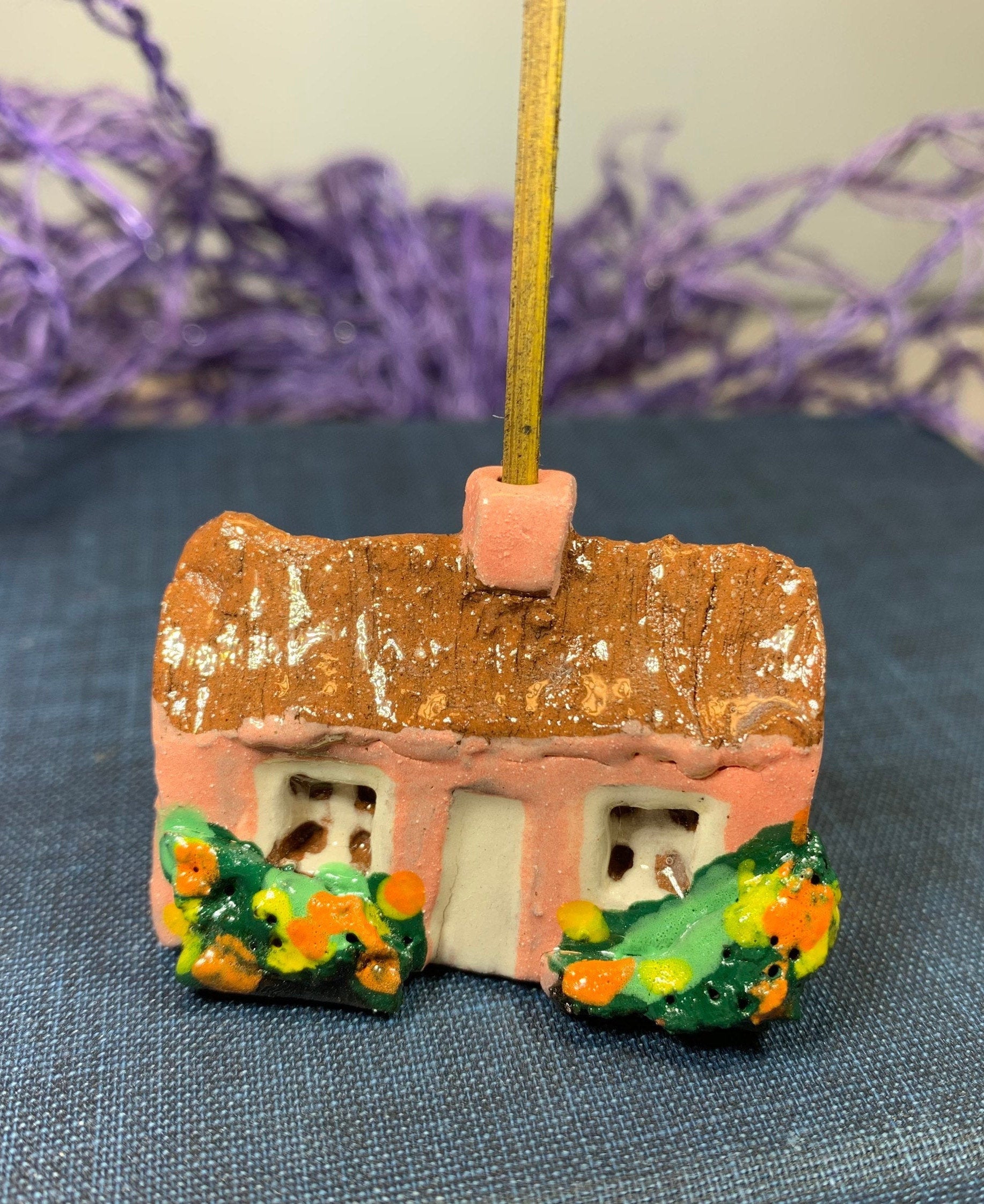 Irish Cottage Incense Holder — view 4
