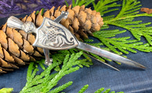 Load image into Gallery viewer, Alban Thistle Sword Kilt Pin 04
