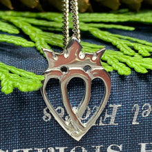 Load image into Gallery viewer, Two Hearts Luckenbooth Necklace
