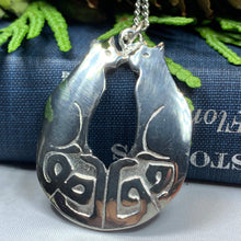 Load image into Gallery viewer, Celtic Cats Necklace
