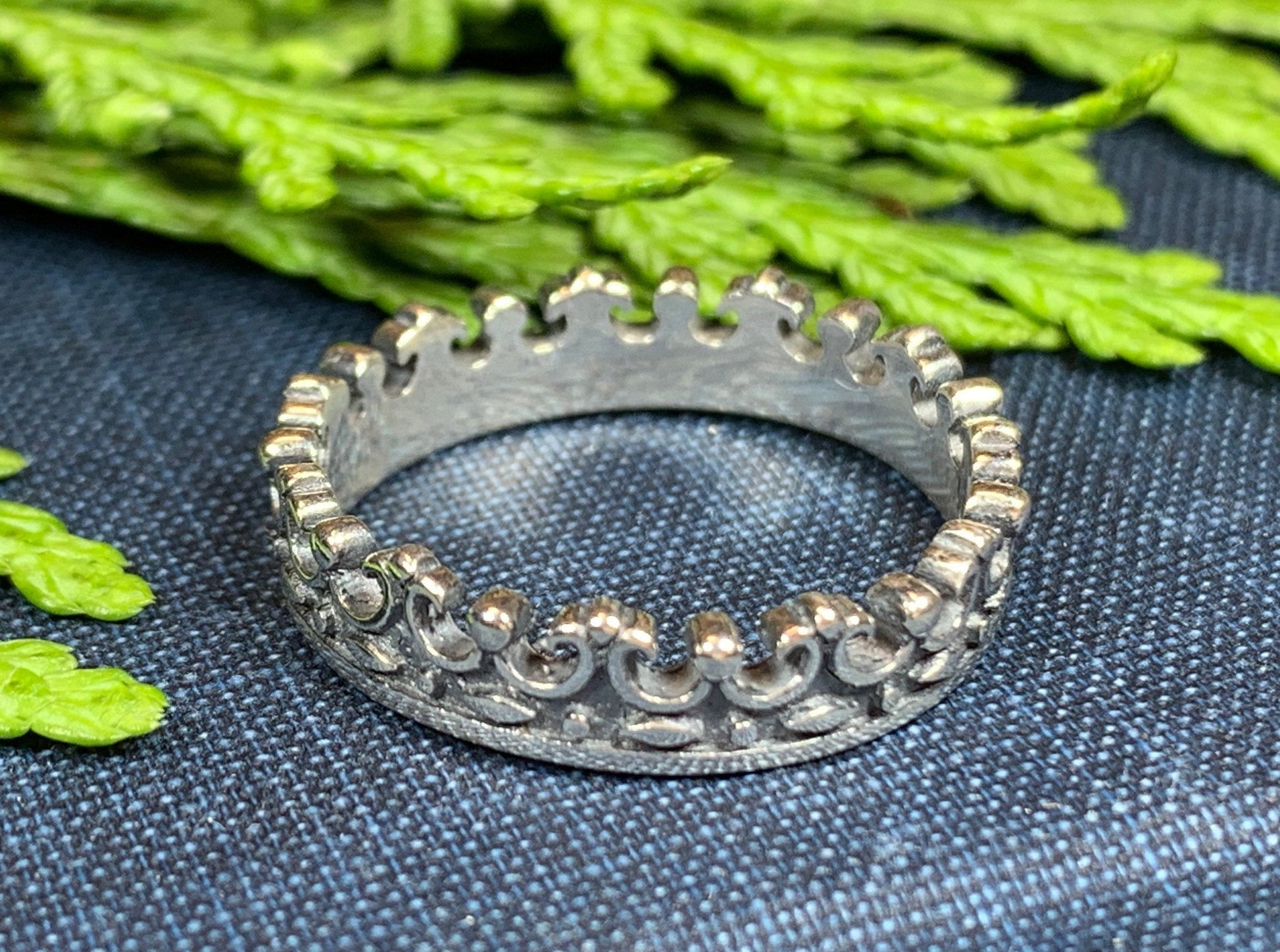 Katherine Crown Ring — view 4