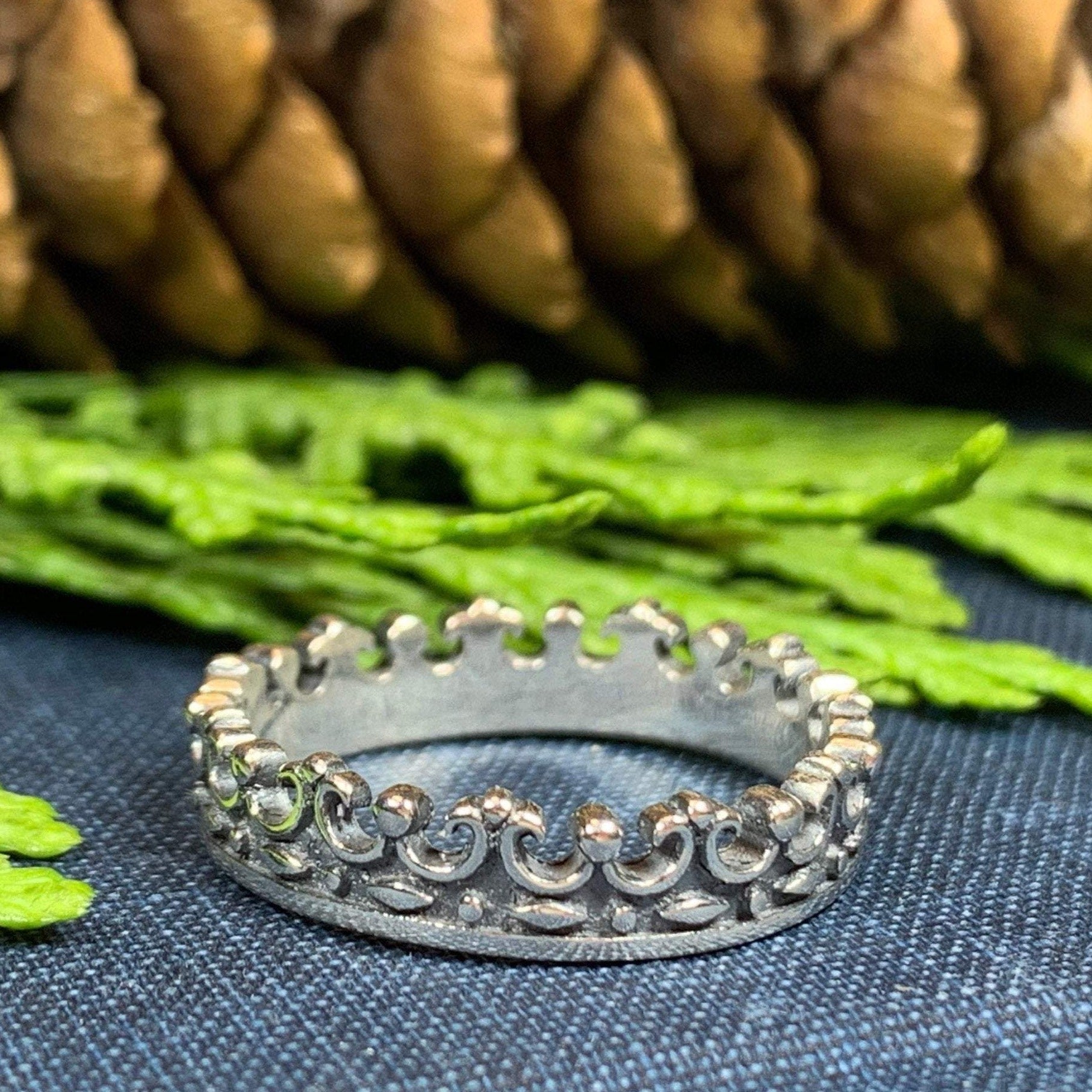 Katherine Crown Ring — view 6