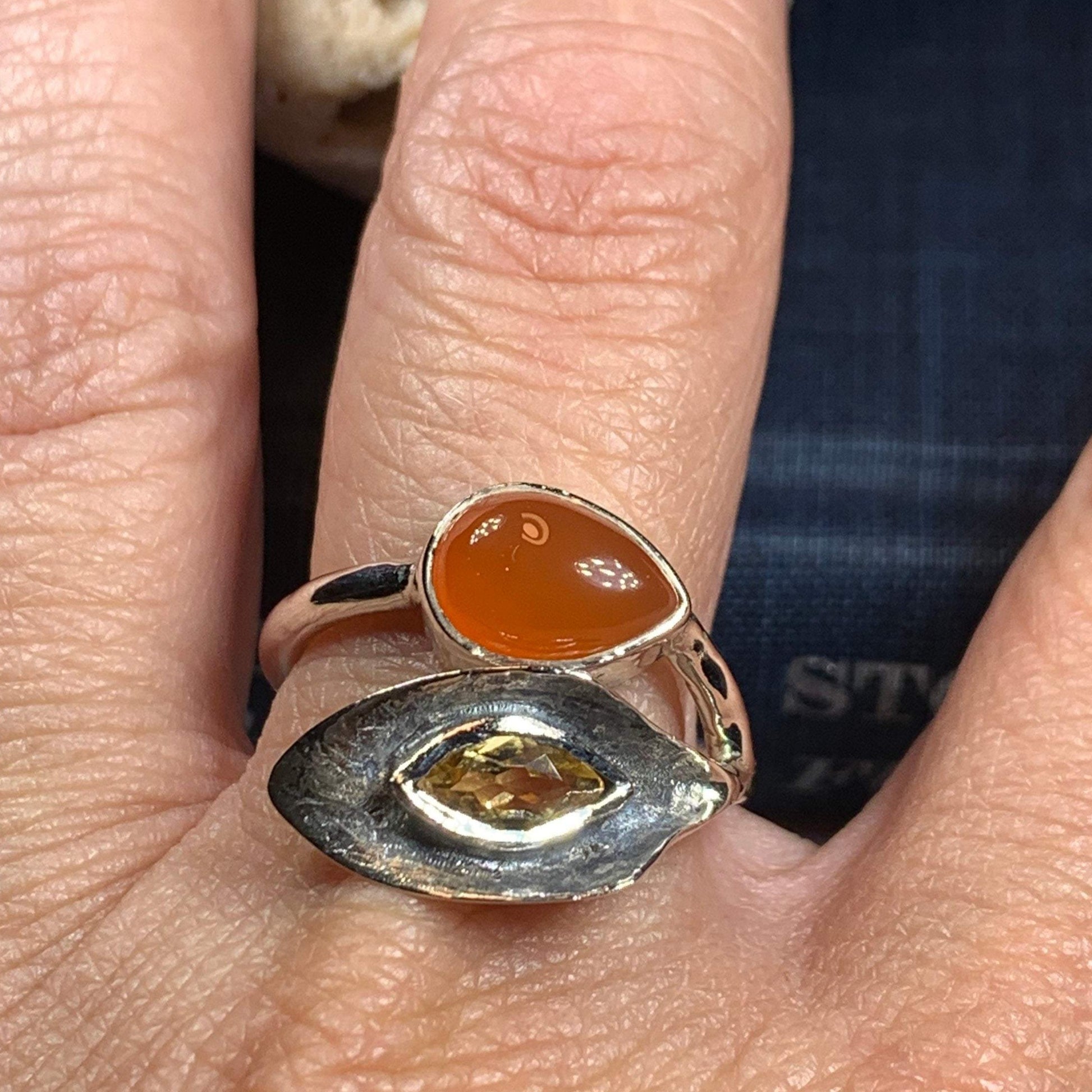 Courtney Celtic Spring Ring — view 7