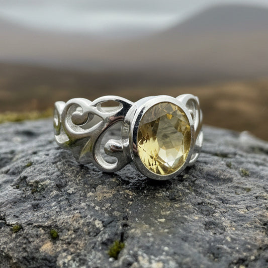 Celtic Baroque Ring — view 3