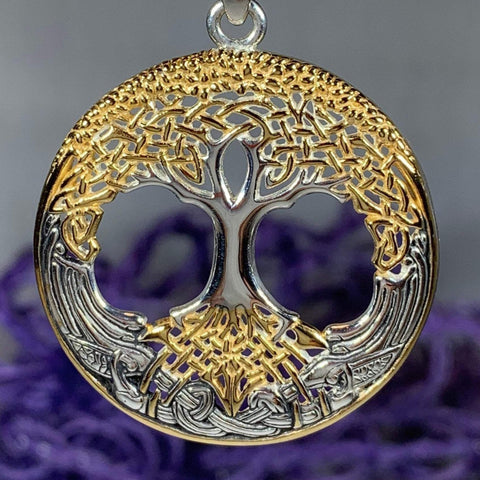 Load image into Gallery viewer, Truda Celtic Tree of Life Necklace

